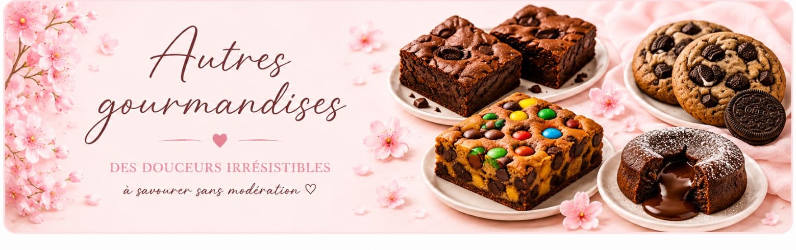 Autres gourmandises — Brownies, cookies, fondants…