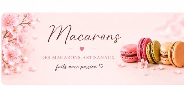 Macarons — À l'unité ou en coffret